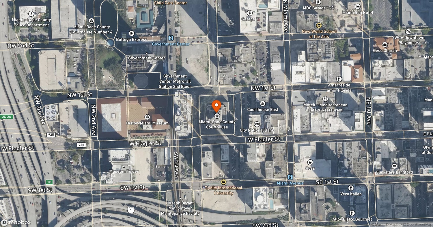 Site of Boutique Hotel Conversion of Historic Miami-Dade County Courthouse at 73 W Flagler St, Miami, FL