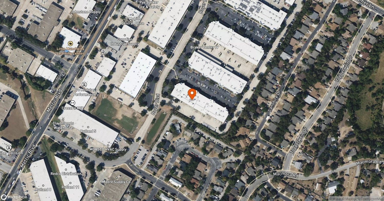 Site of Convergint at 10535 Boyer Blvd, Ste. 150, Austin, TX