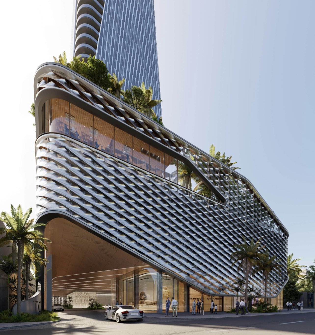 The Pinnacle of Miami's Skyline: A New Luxury Office Tower by One Thousand Group