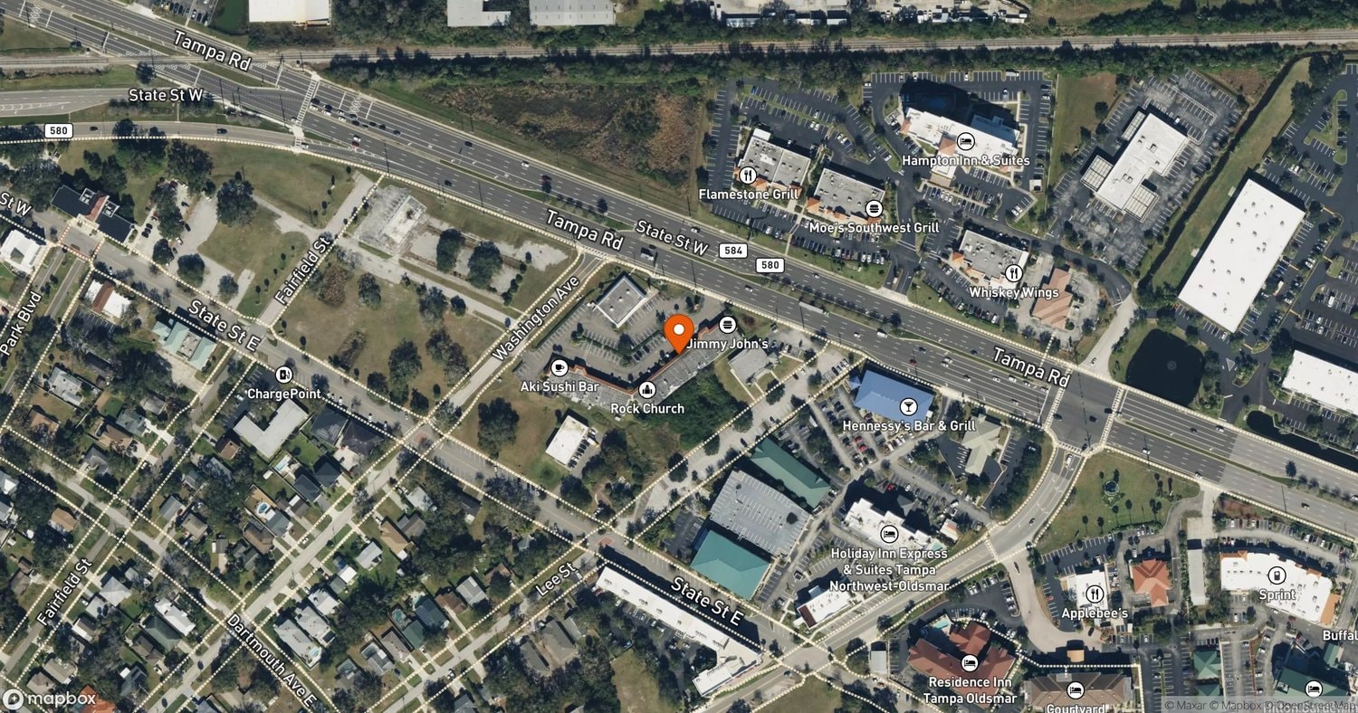 Site of Washington Square at 3970 Tampa Road, Oldsmar, FL 34677