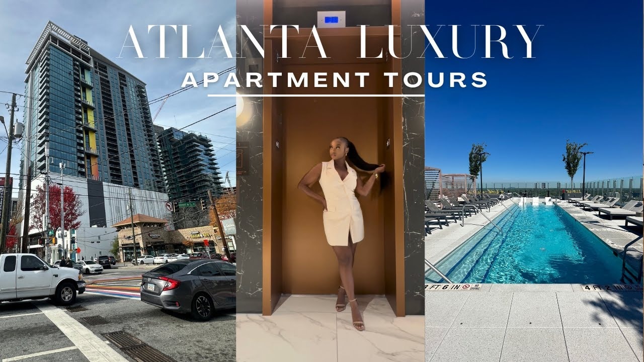 ATLANTA LUXURY APARTMENT HUNTING | BRAND NEW HIGH RISE IN MIDTOWN WITH THREE MONTHS FREE!