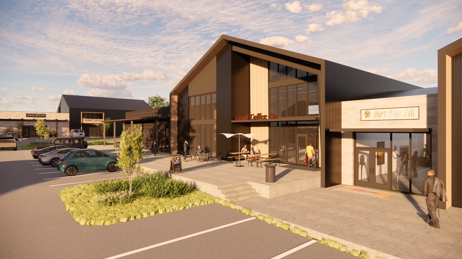 The Collective East- construction and development story and location stats — Spark Root—commercial real estate development and construction in Austin, TX
