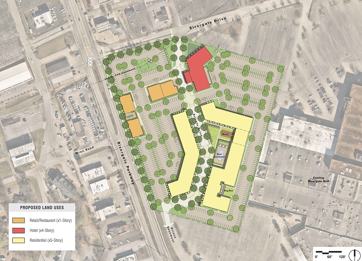 Rivergate Mall Redevelopment – Smith Gee Studio