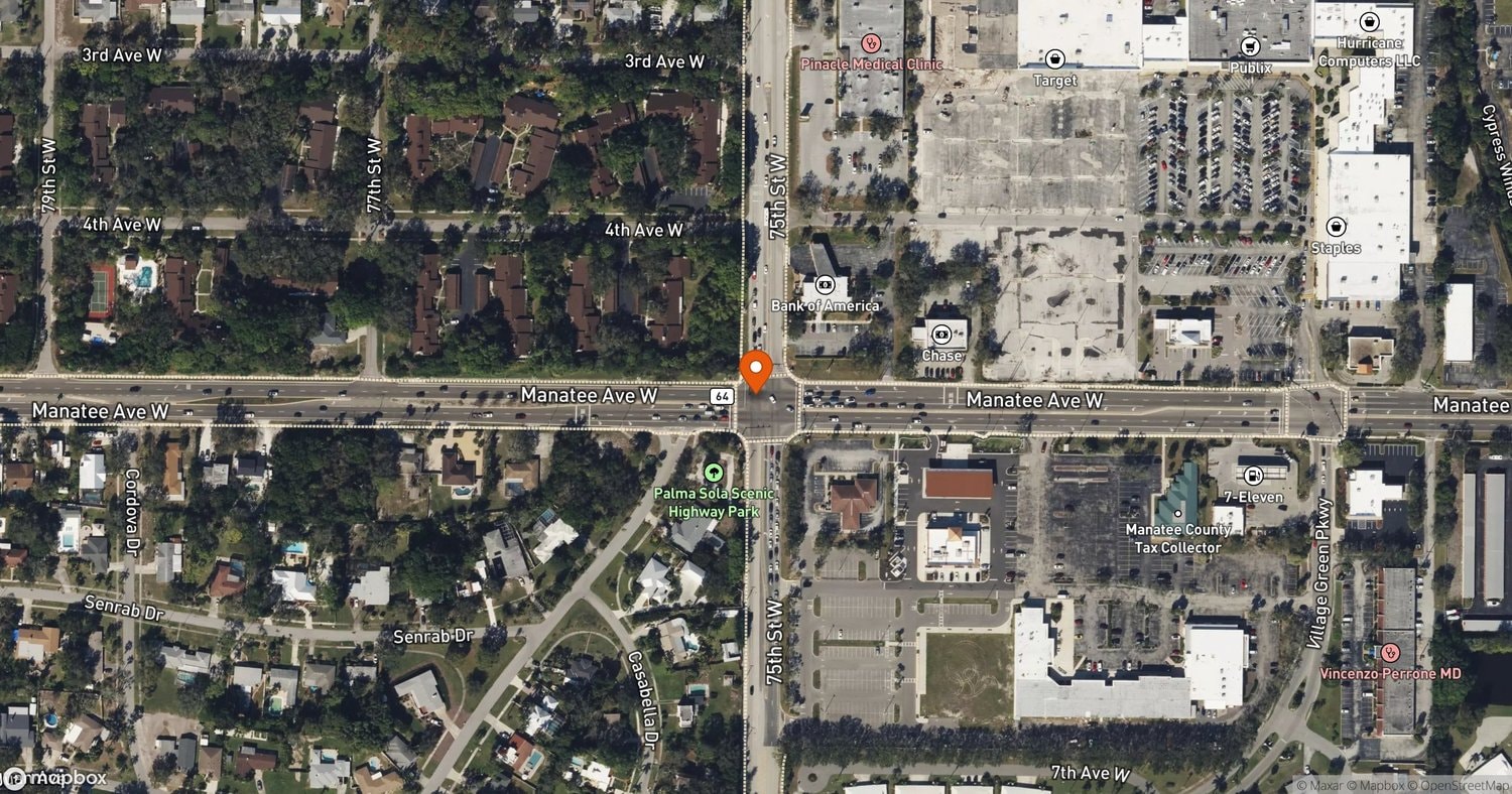 Site of Sarasota Memorial Manatee County Medical Campus at Southeast corner of I-75 and State Road 64, Manatee County, FL