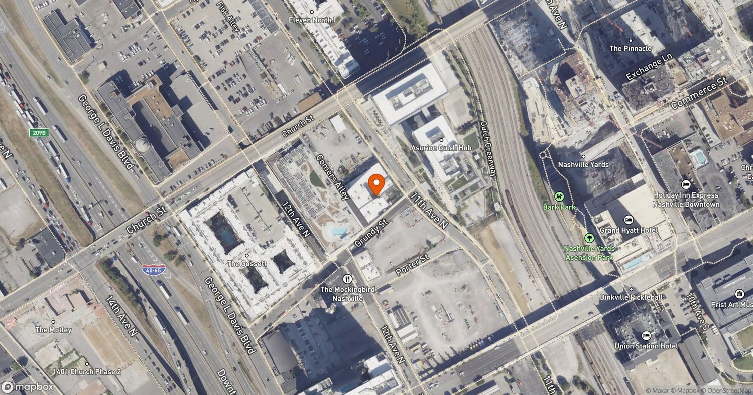 Site of Pins Mechanical Co. Building Sale (1102 Grundy St) at 1102 Grundy St, Nashville, TN 37203