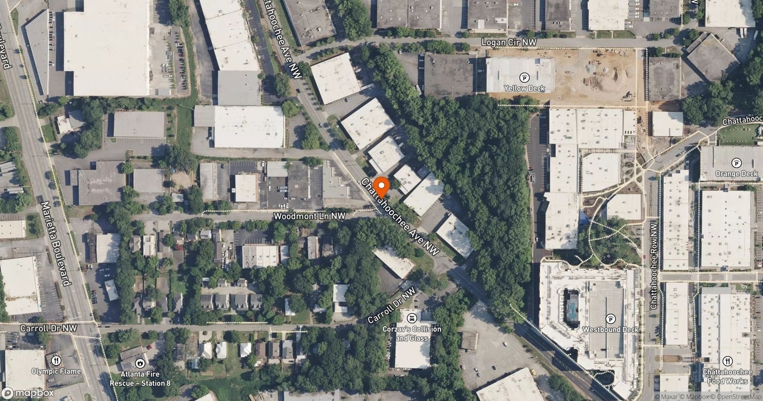 Site of The Works Phase II (Upper Westside Mixed-Use Rezonings) at Logan Circle and 1325-1417 Chattahoochee Avenue NW, Atlanta, GA