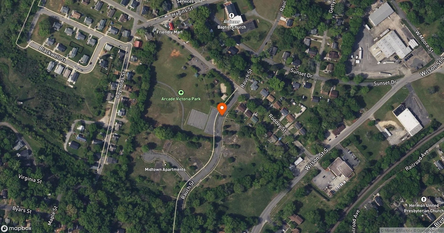 Site of Wilhurst Village Apartments at 513 & 542 Rauch Street, Rock Hill, SC