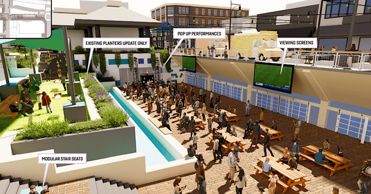 Images: Underground Atlanta changes in store for World Cup this week | Urbanize Atlanta