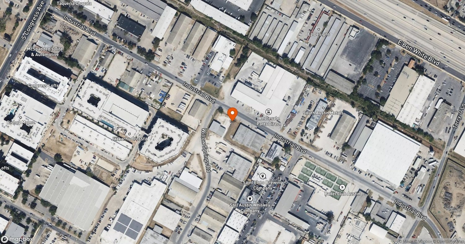 Site of Wonsley Grocery & Kitchen Rezoning at 301 and 309 East Wonsley View, Austin, TX