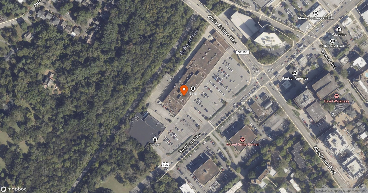 Site of Belle Meade Village at 4500 Harding Pike, Nashville, TN