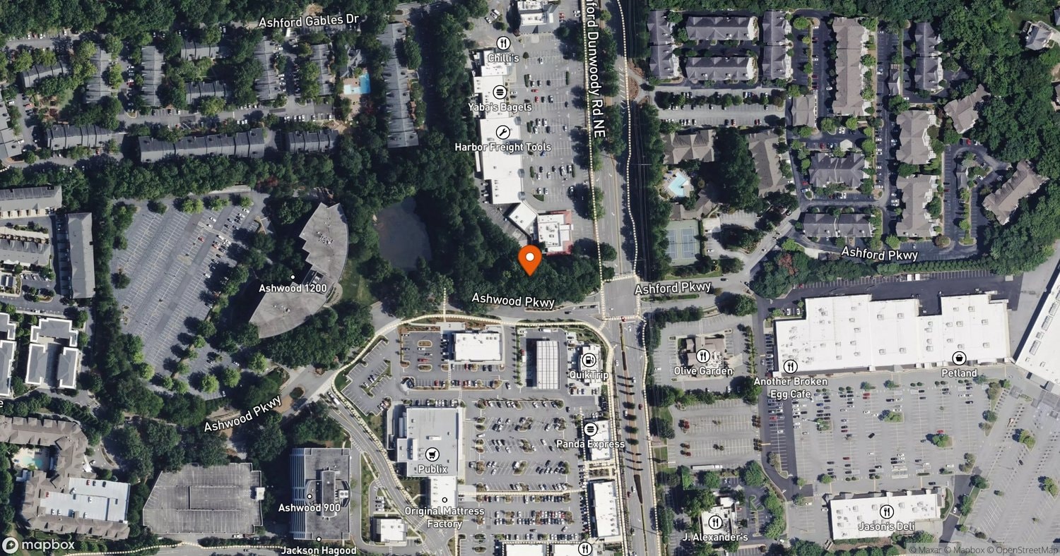 Site of Ashwood Townhomes (122-Unit Ashwood Parkway Townhome Project) at 1200 & 1240 Ashwood Parkway and 4754 Ashford Dunwoody Road, Dunwoody, GA 30338