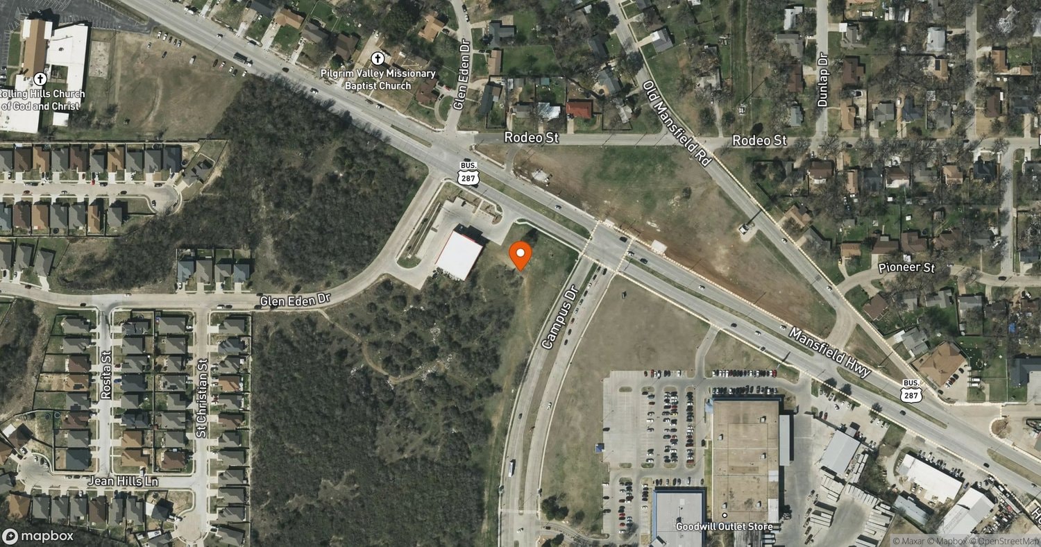 Site of Richardson Ridge at 4000 Campus Dr, Fort Worth, TX 76119