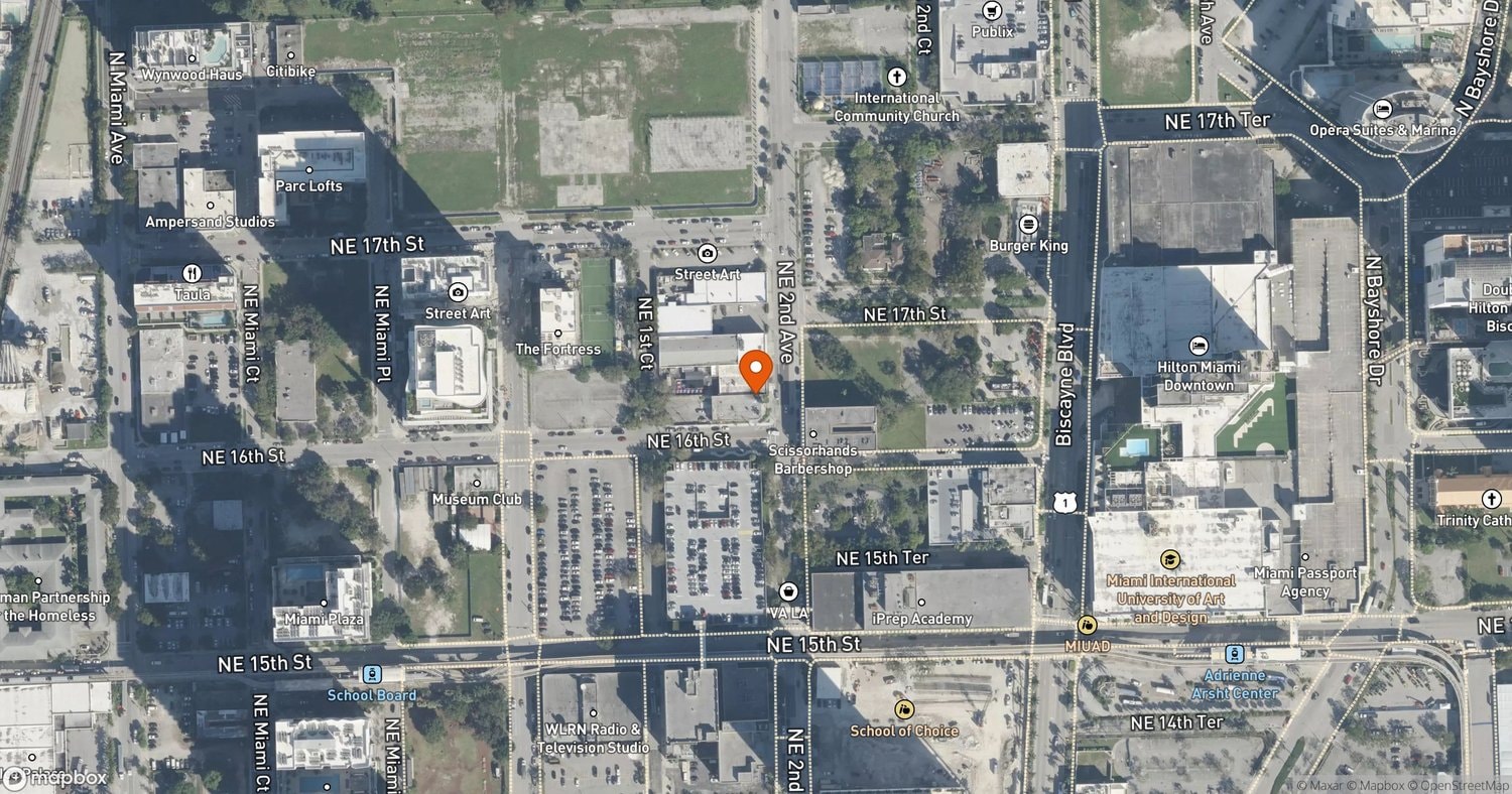 Site of 1600 Edgewater at 1600 NE 2nd Avenue, Miami, FL 33132