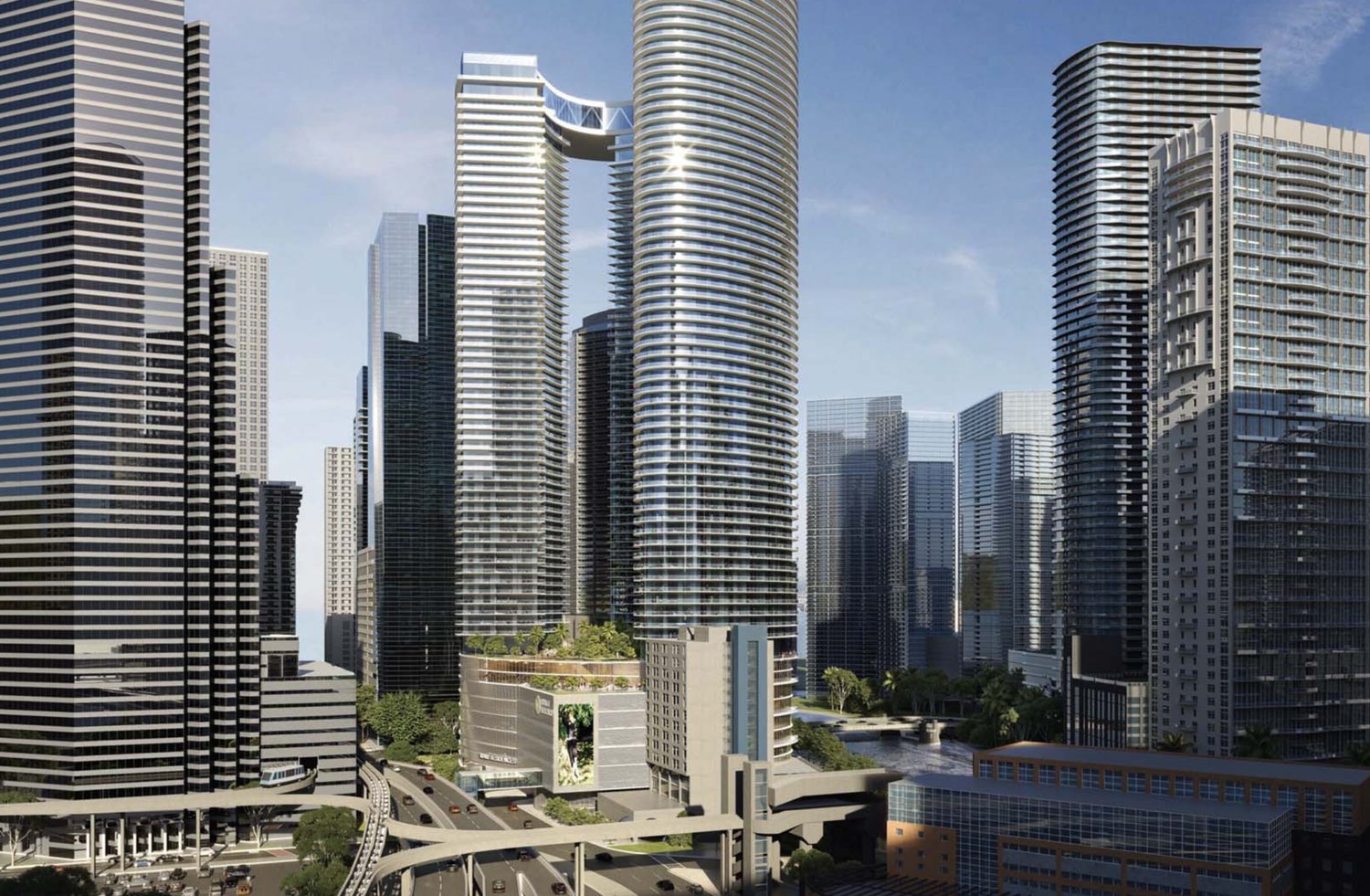 New Renderings Emerge of Hyatt And Gencom's Planned Miami ...