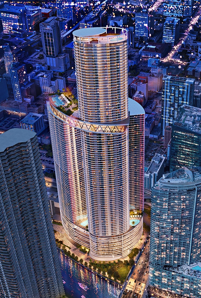 Hyatt Miami Riverbridge - Arquitectonica Architecture