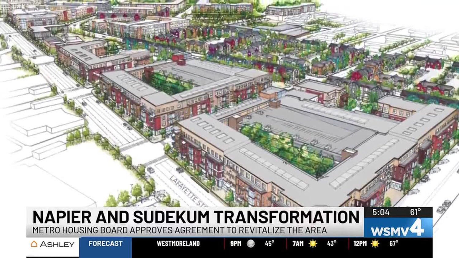 MDHA approves agreement to revitalize Napier Place, Sudekum Apartments