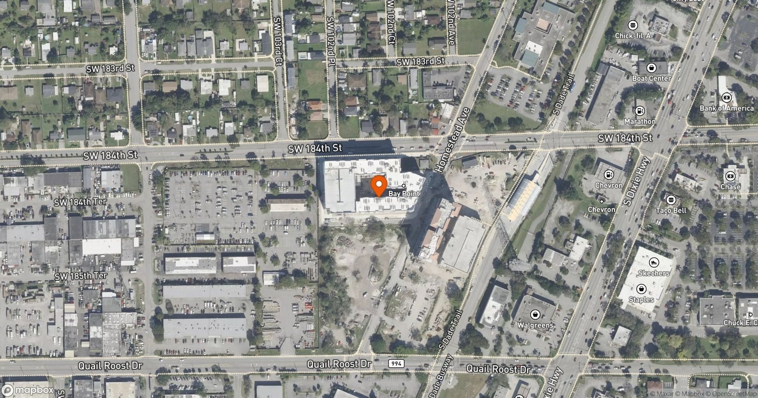 Site of Bay Pointe Apartments (Alvista Bay Pointe) at 18422 Homestead Avenue, Miami, FL 33157
