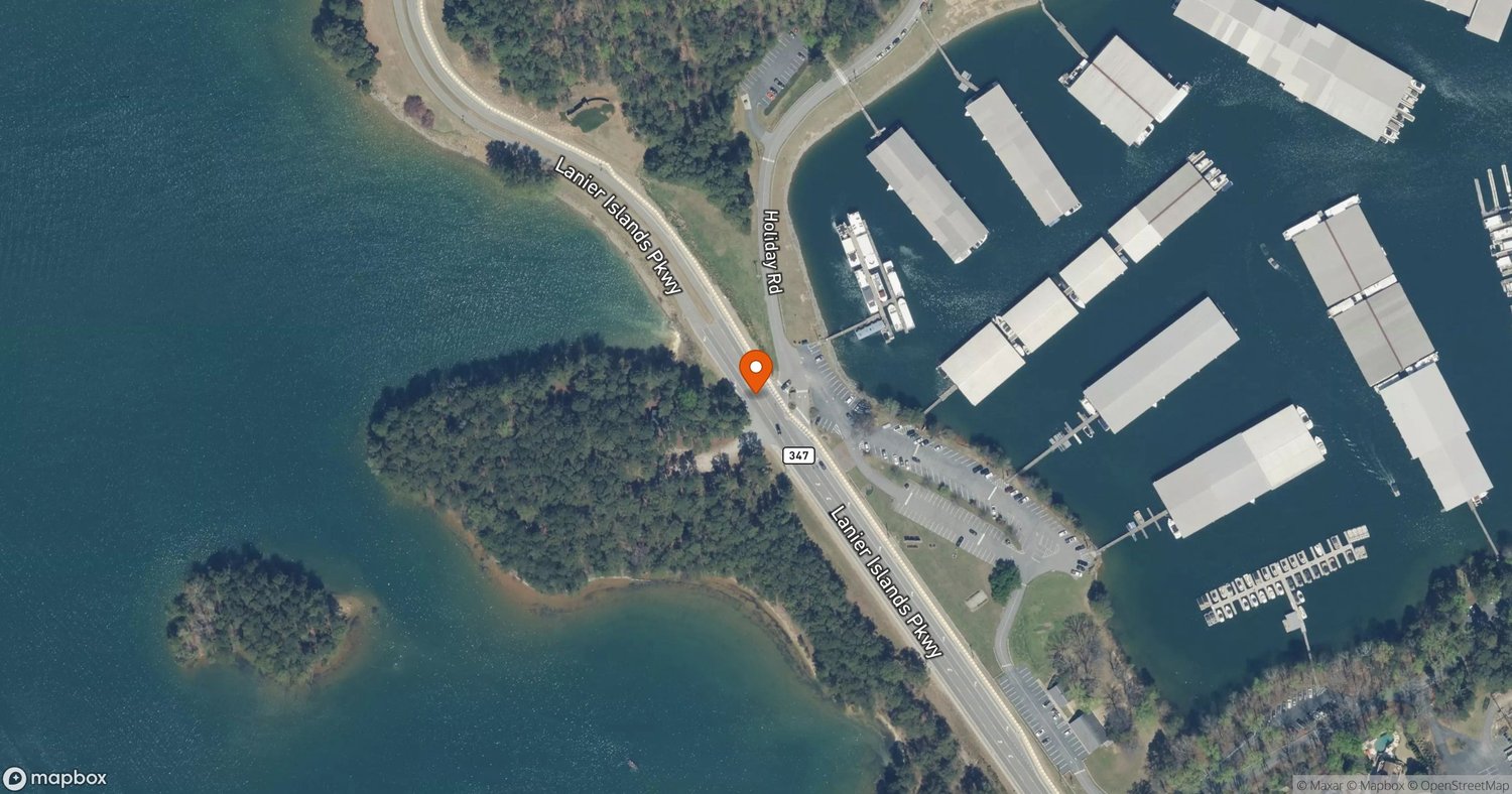 Site of Buford Creek Business Center at Lanier Islands Parkway, Buford, GA