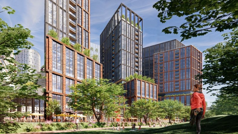 Part 1: New Renderings Of The East Bank Public Realm In Nashville ...