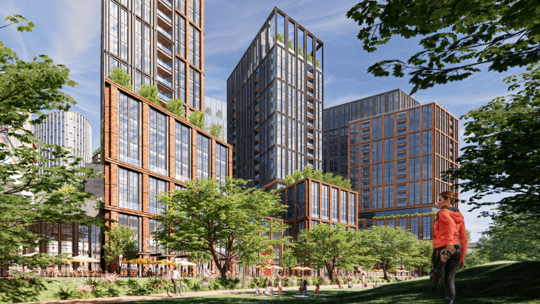 Part 1: New Renderings Of The East Bank Public Realm In Nashville ...