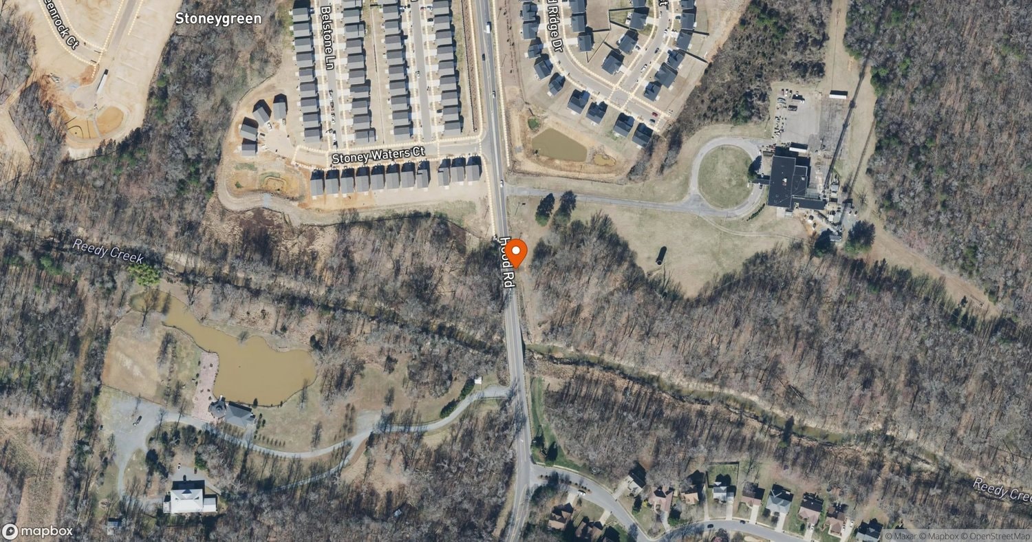 Site of American Tower East Charlotte Hood Road Data Center at 8036 Hood Road, Charlotte, NC 28215