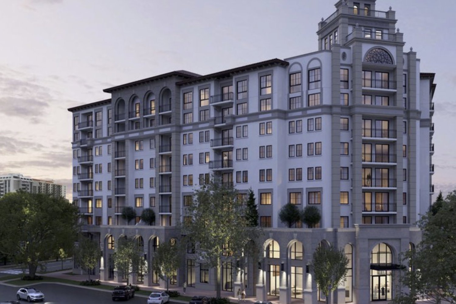 Fifield Cos. Seeks Rezoning Approval for 'Crystal Residences' at 110 Phoenetia Ave, Coral Gables, FL - Florida YIMBY