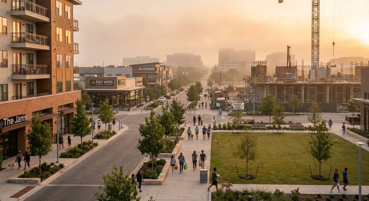 Inside EastVillage Austin's Walkable Boom | ATX Things