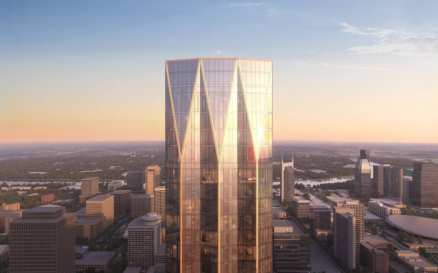 Goettsch Partners Unveils New Renderings for Nashville's ...