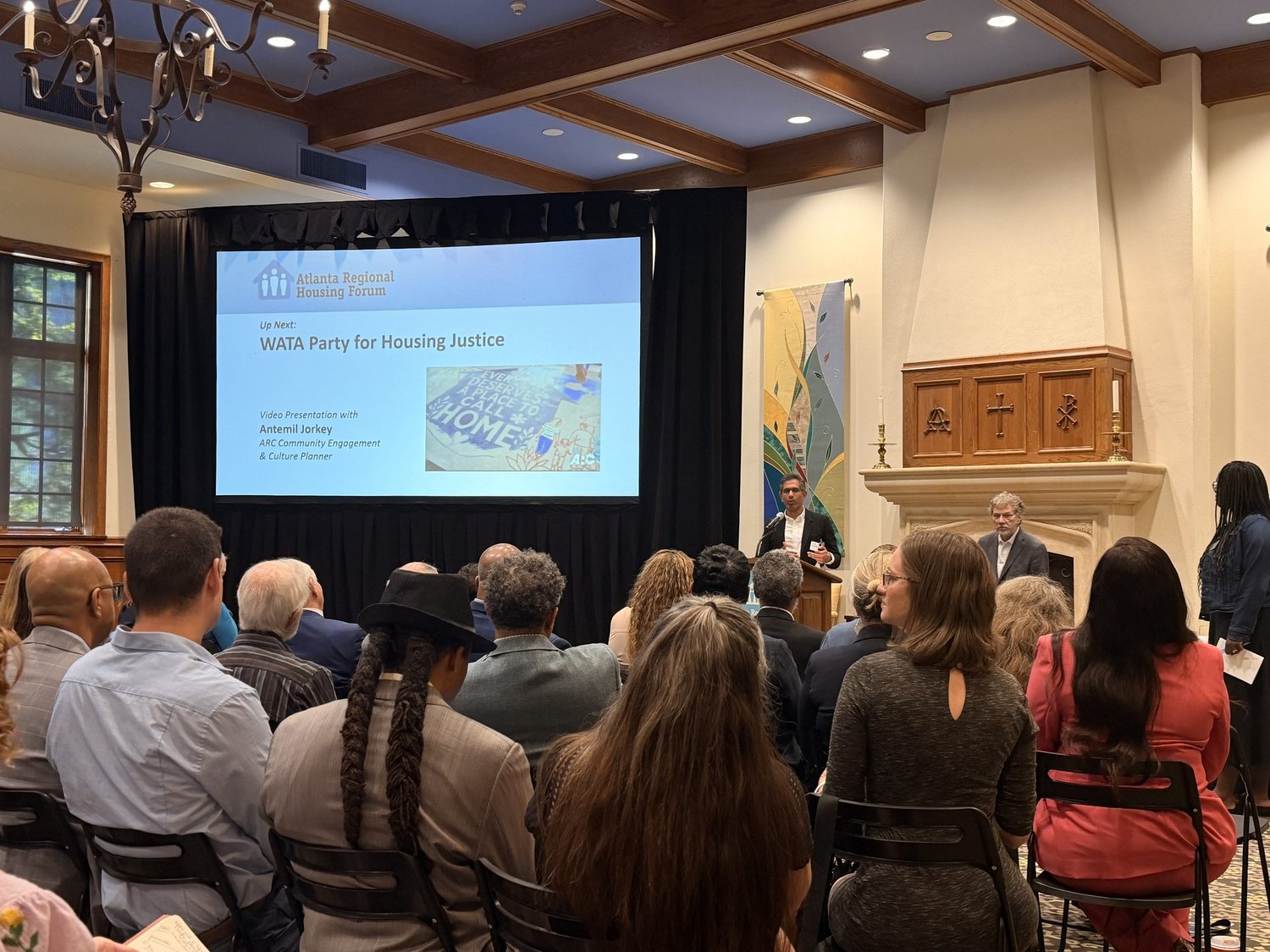 Attendees at an Atlanta Regional Housing Forum event tied to the regional housing strategy