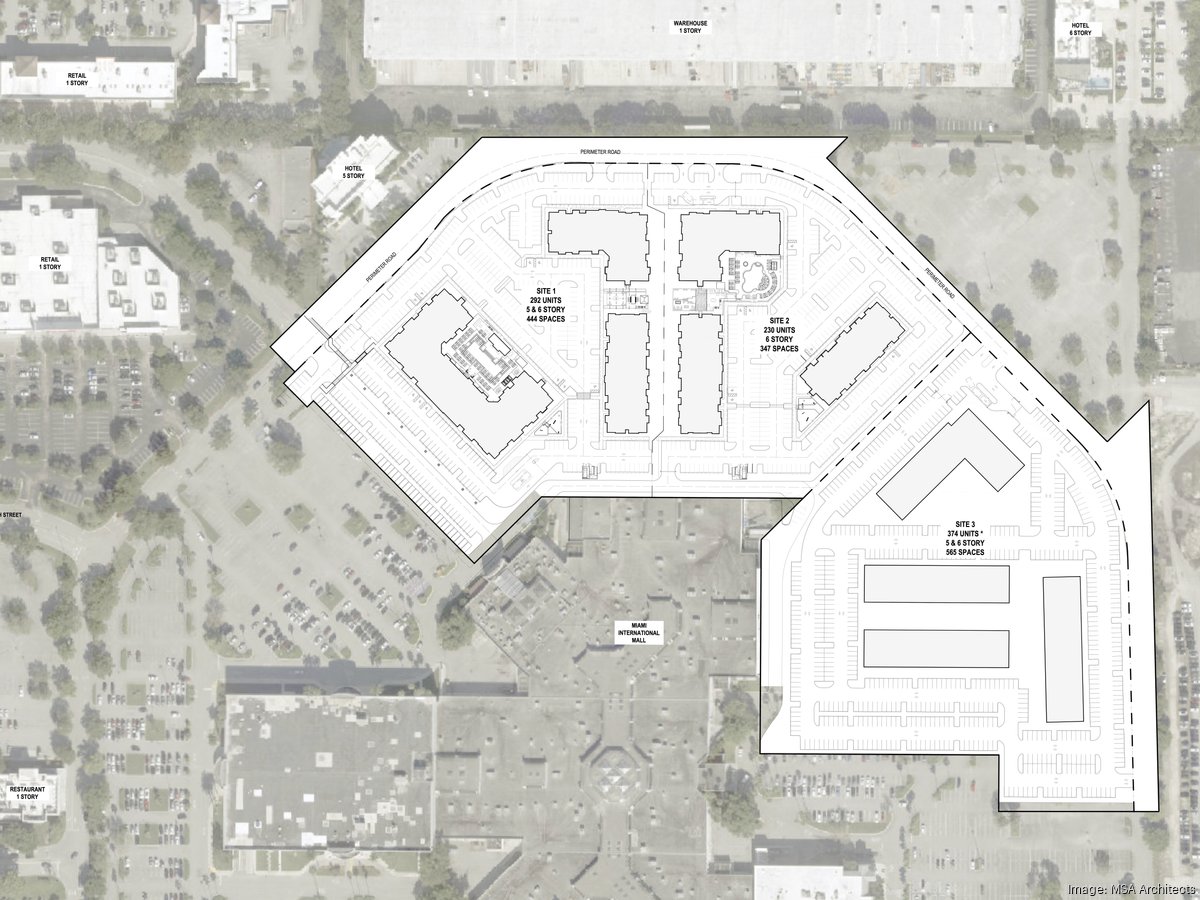 Greystar plans apartments at Miami International Mall - South Florida Business Journal