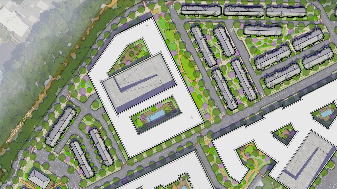 30-acre overhaul of office campus along I-85 takes key step ...