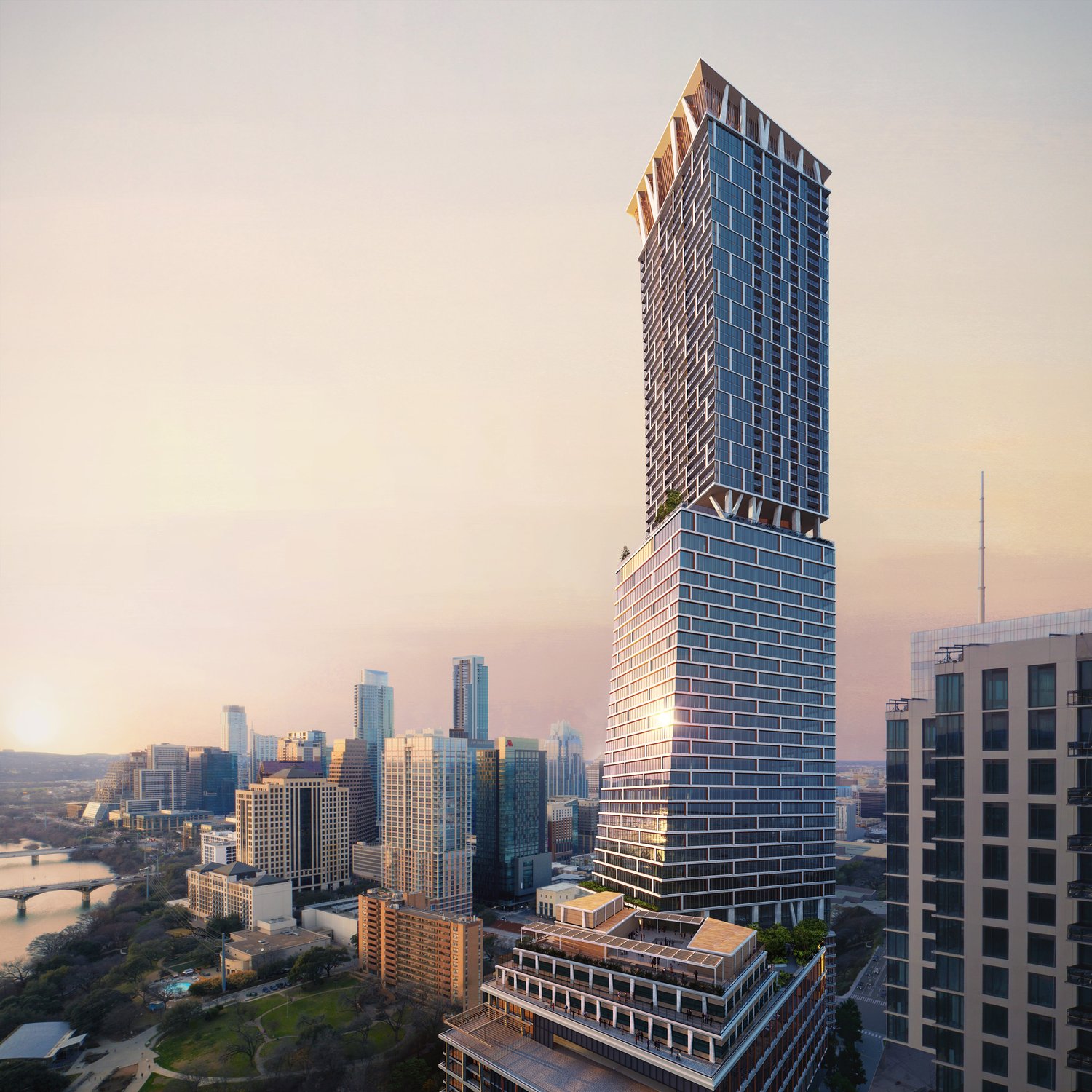 KPF breaks ground on supertall skyscraper set to be Texas' tallest
