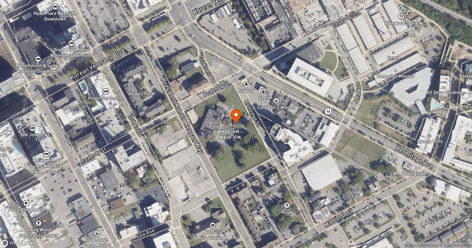 Site of Centrum Cumulus Site Three-Tower Development at 500 Second Ave. S., Nashville, TN