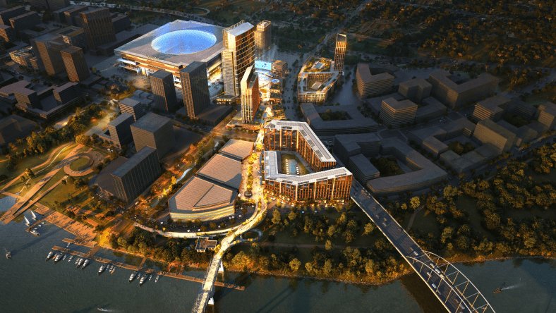 See What's Now & Next For The East Bank Central Waterfront In ...
