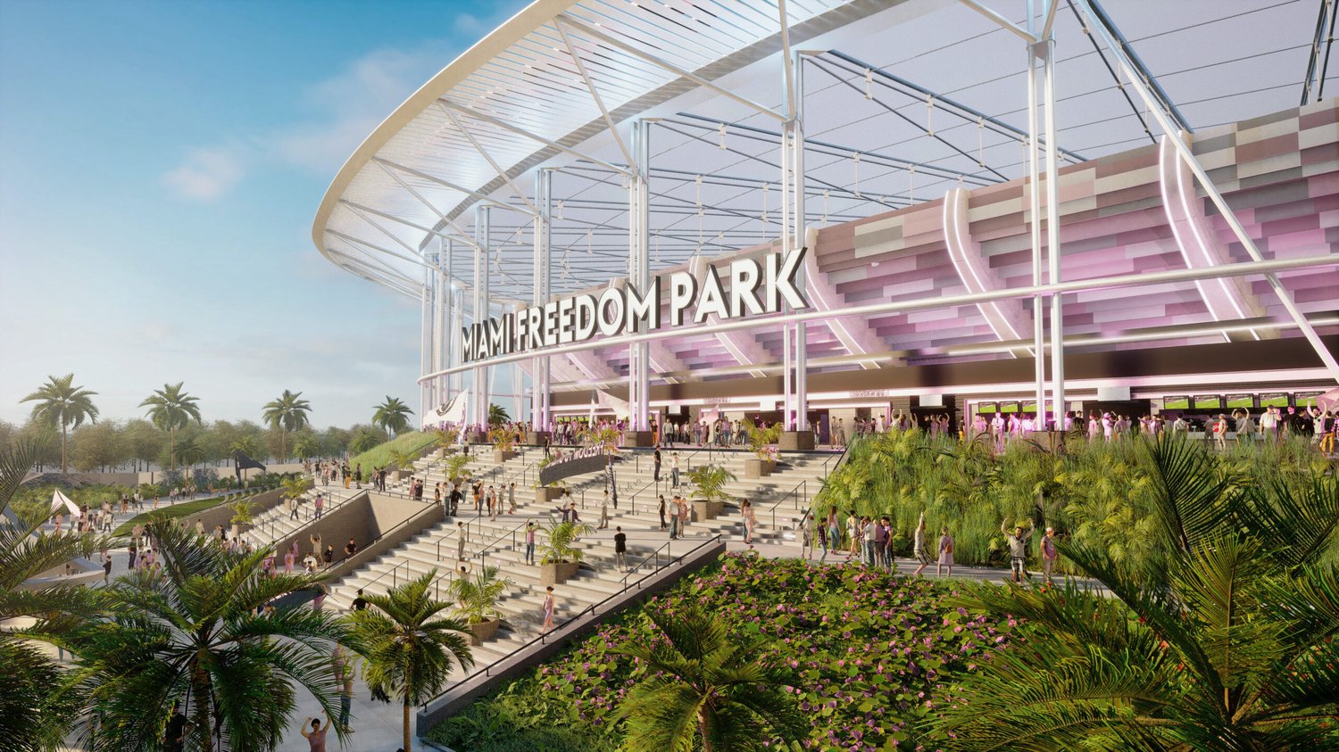 Construction Begins On Miami Freedom Park; Inter Miami CF Stadium ...