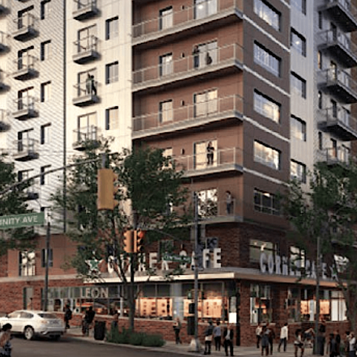 In heart of downtown, affordable housing block finally barreling ...