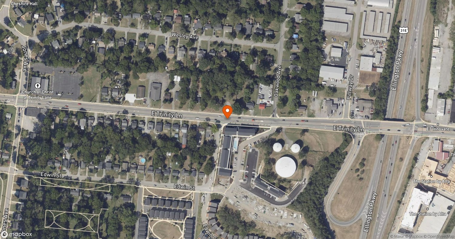 Site of 22-Unit Affordable Housing at Former Trinity Lane Church at Trinity Lane, Nashville, TN