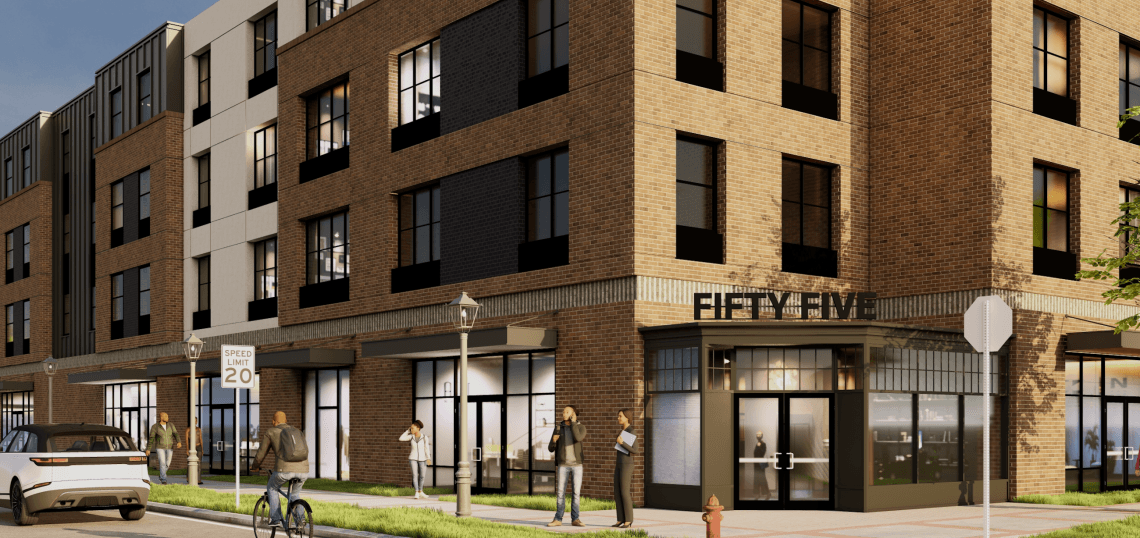 Images: Transit-focused, mixed-use project 'The Fifty-Five ...