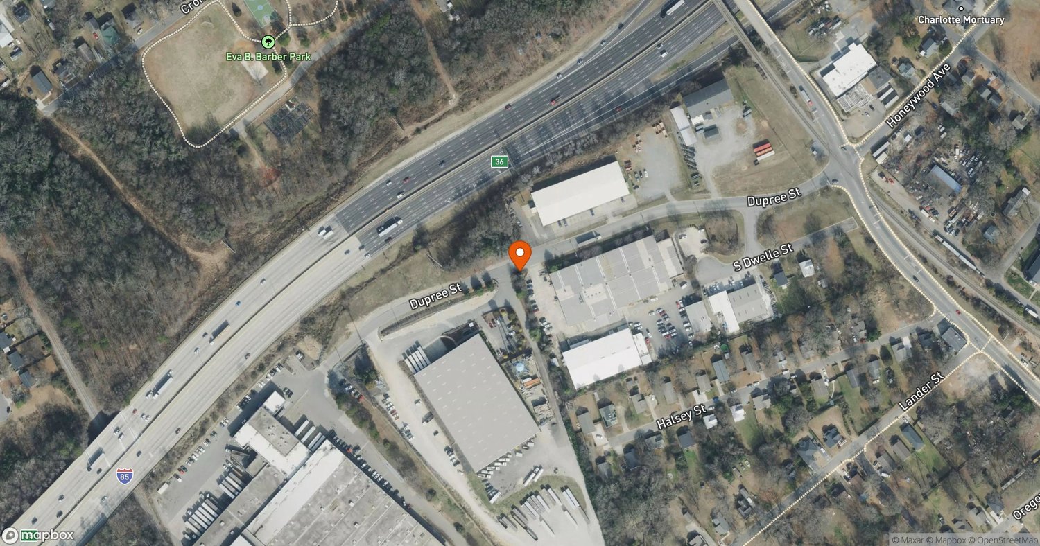 Site of 129 Dupree Street Logistics Facility at 129 Dupree Street, Charlotte, NC 28208