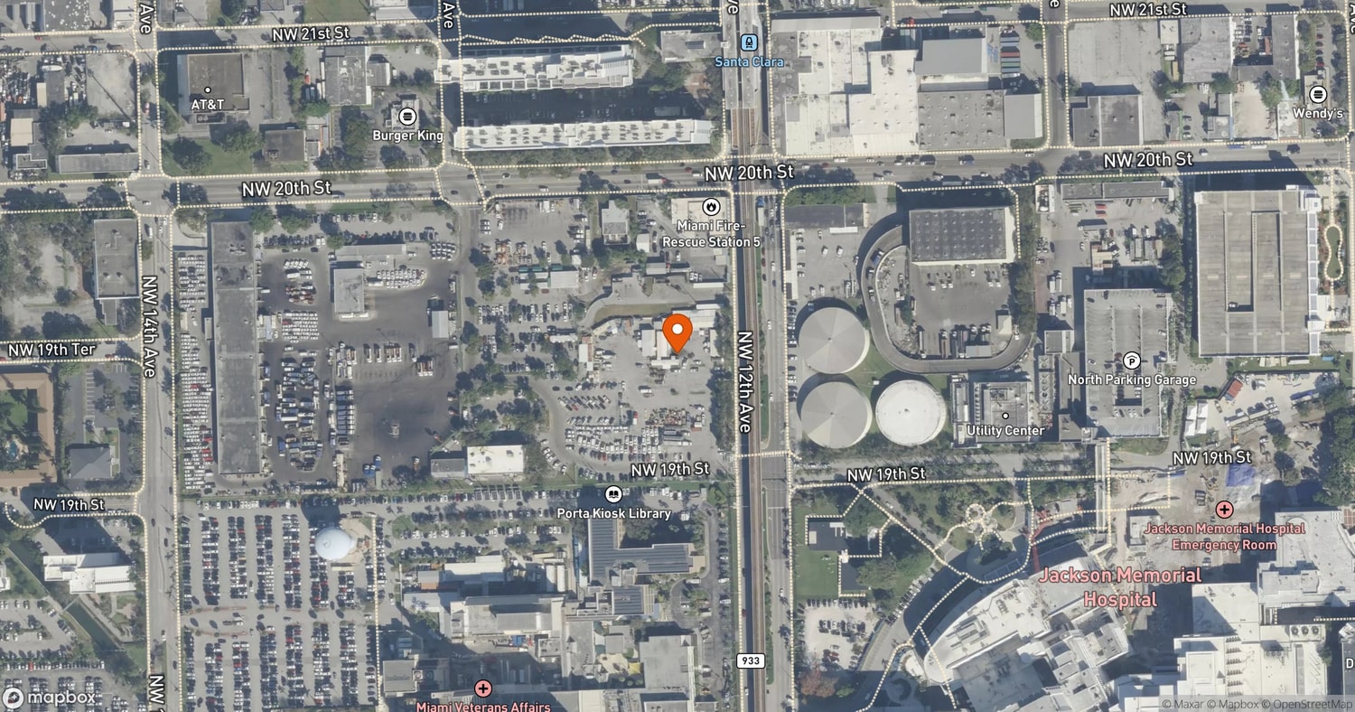 Site of Allapattah GSA Site Redevelopment at 1950 NW 12th Ave & 1970 NW 13th Ave, Miami, FL