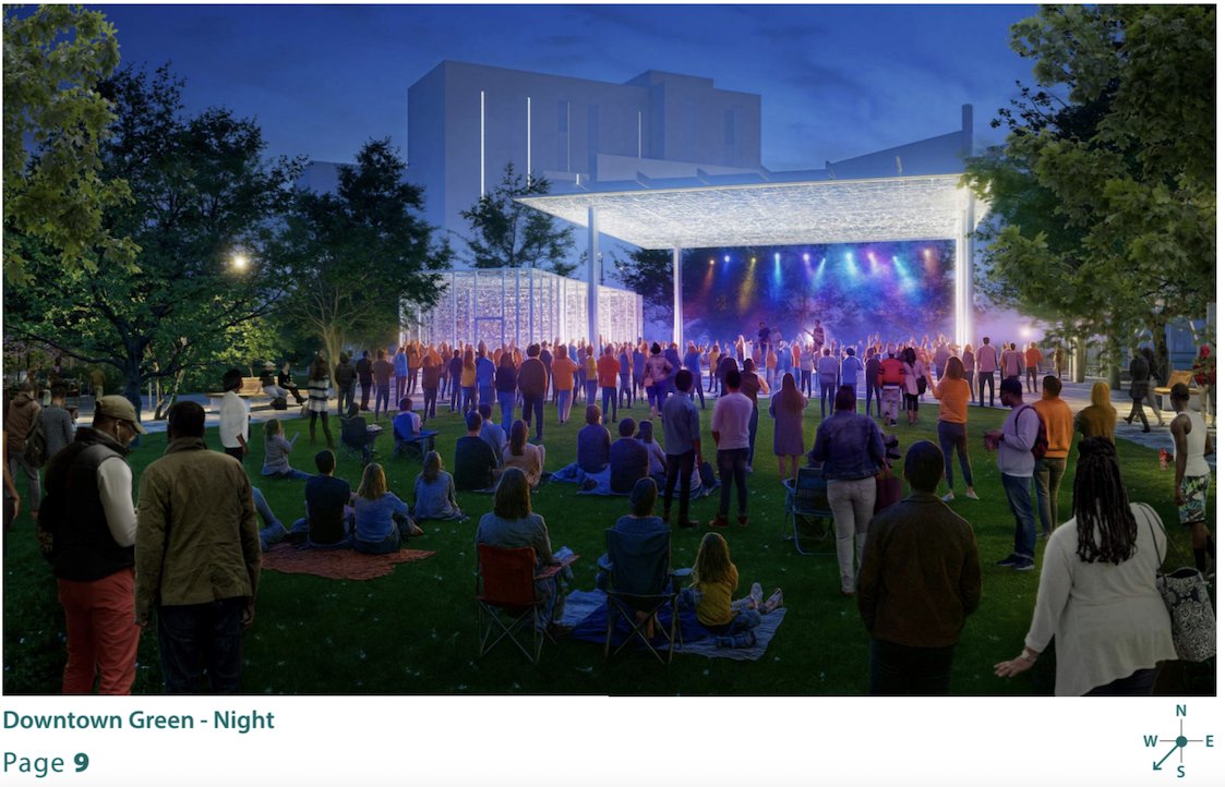 Retooled vision unveiled for highway-capping Stitch project downtown | Urbanize Atlanta