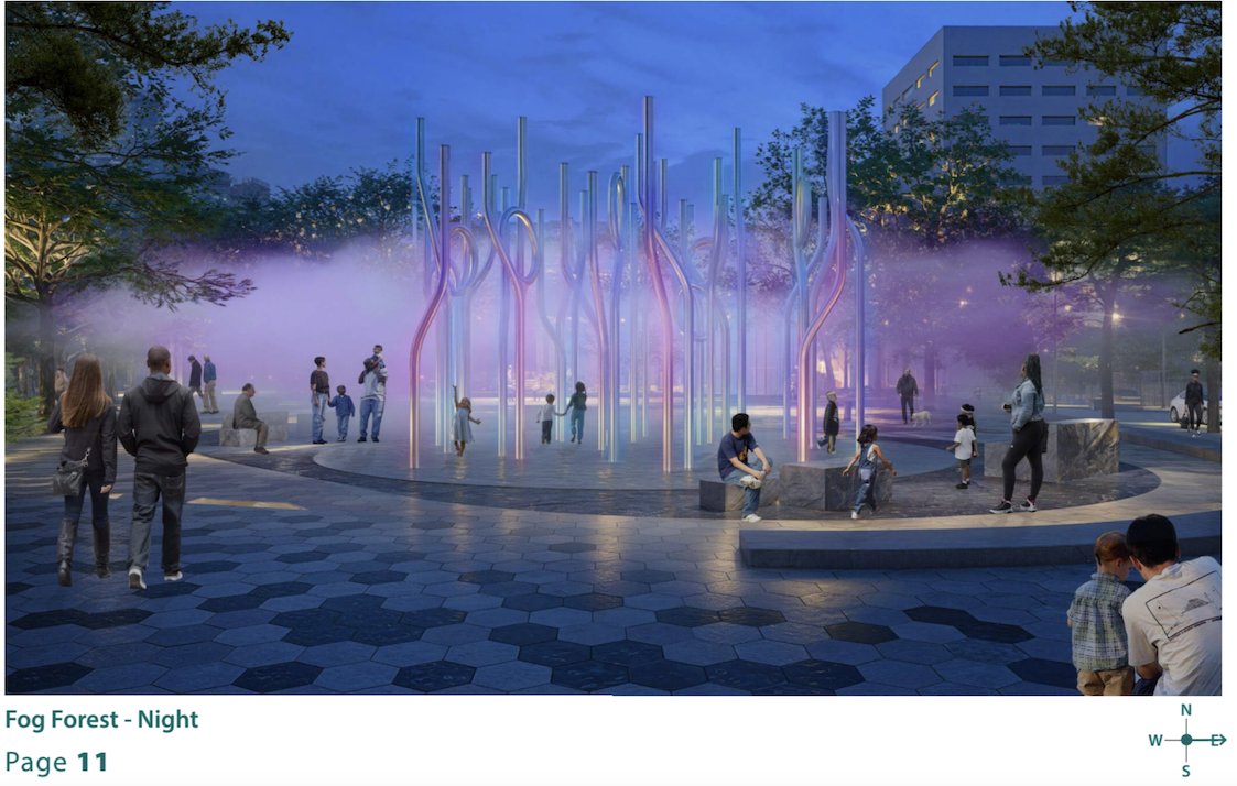 Retooled vision unveiled for highway-capping Stitch project downtown | Urbanize Atlanta