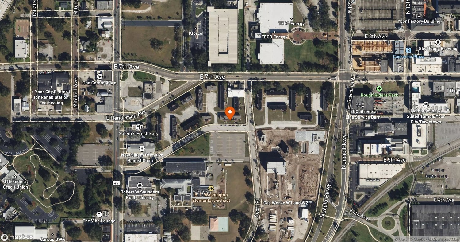 Site of Tampa Park Apts Rezoning at 1605 Waters Ct at 1605 Waters Ct, Tampa, FL