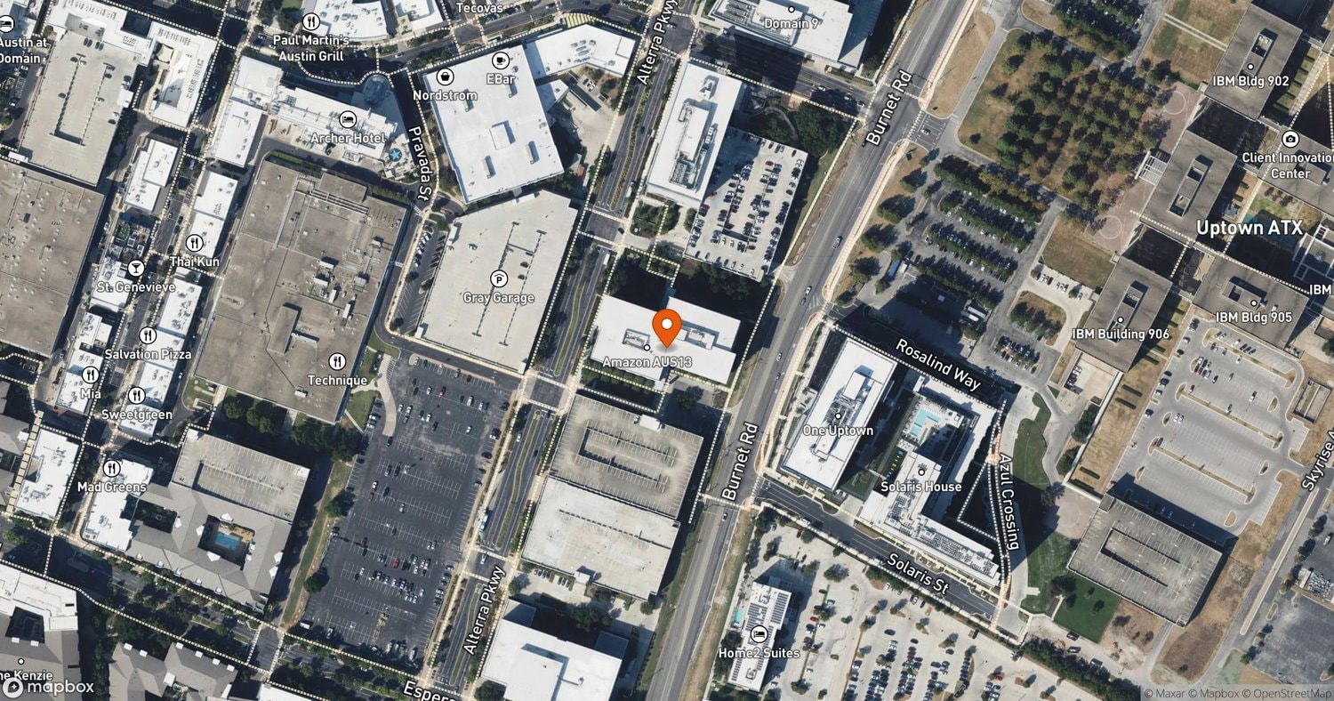 Site of Take2 ATX at 11501 Alterra Parkway, Austin, TX