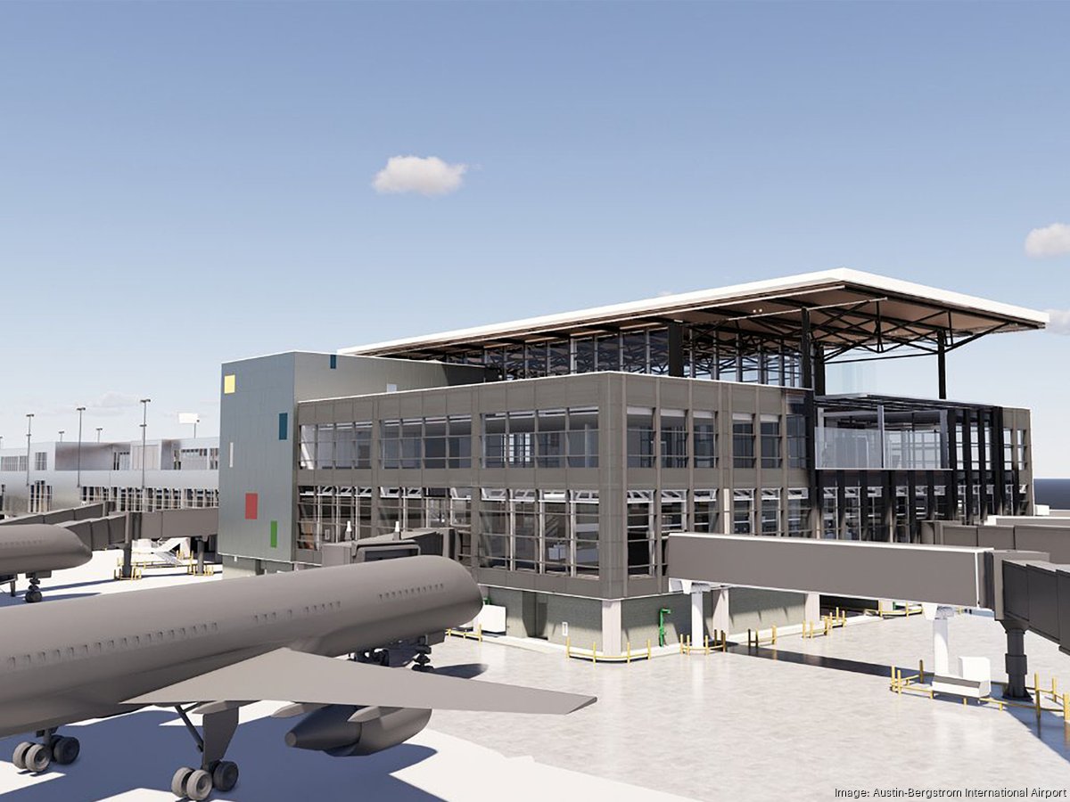 Austin airport expanding: $165M project to grow west end of main ...
