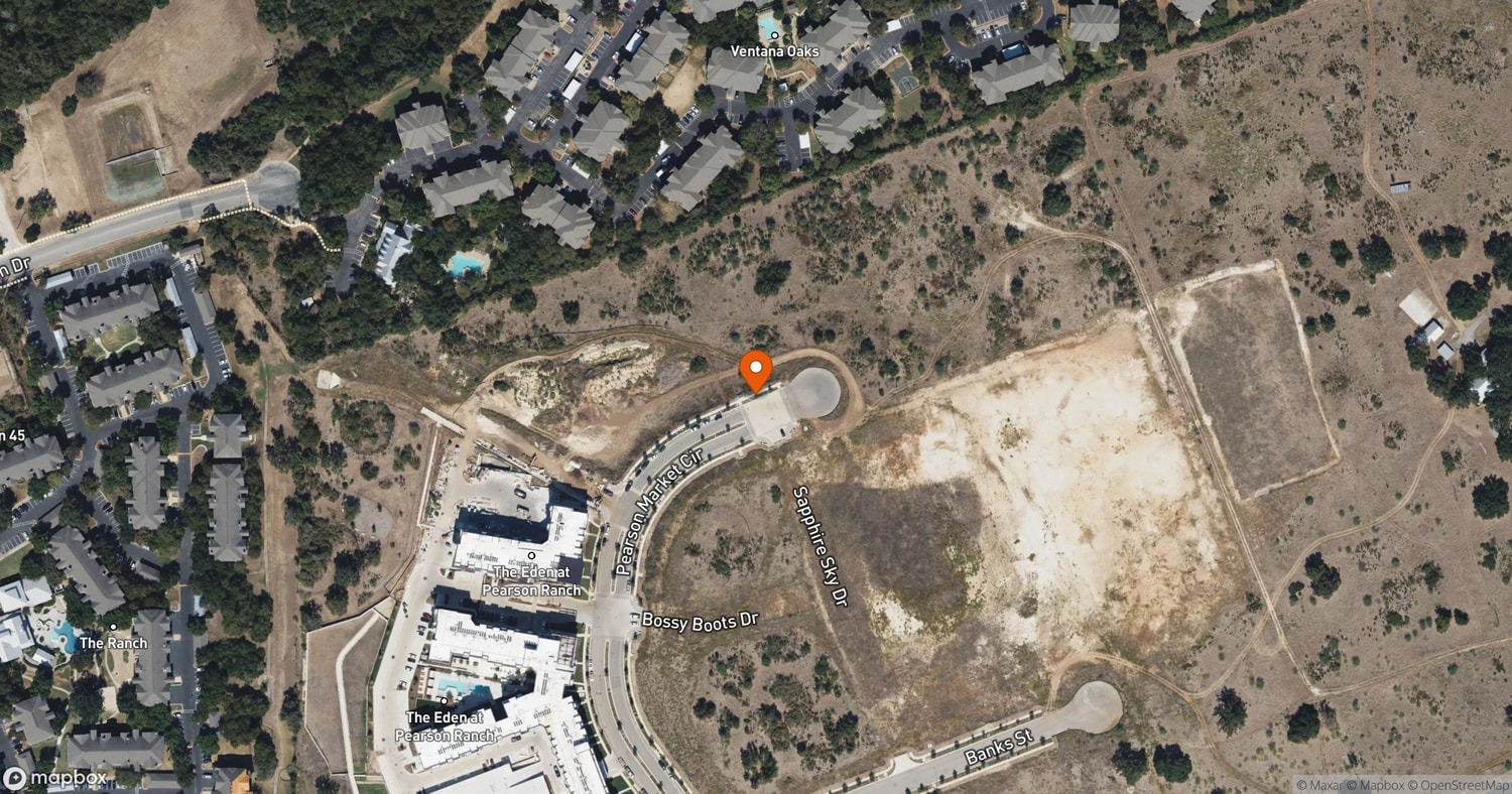 Site of Jefferson Pearson Ranch at 14540 Pearson Market Circle, Austin, TX 78717