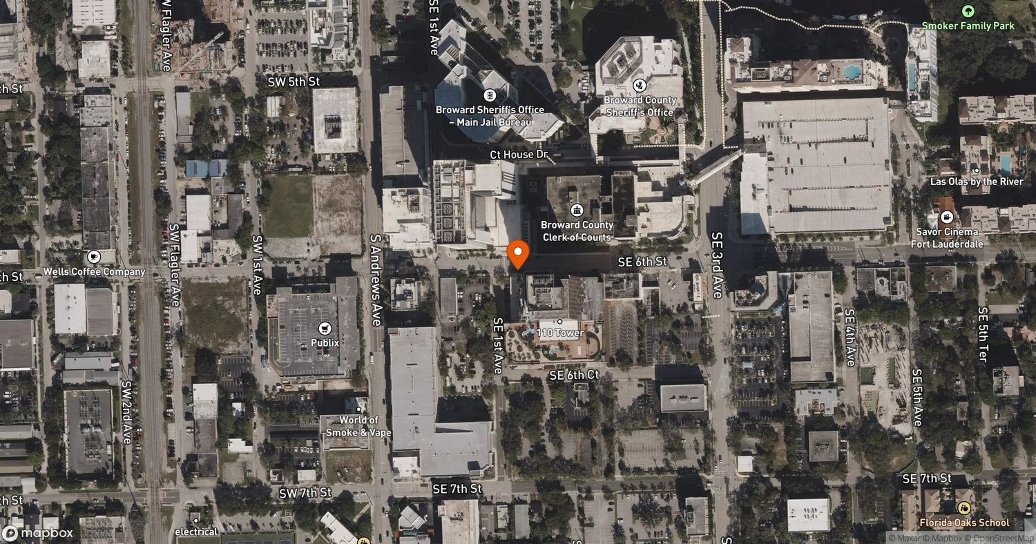 Site of 110 Tower at 110 Southeast 6th Street, Fort Lauderdale, FL 33301