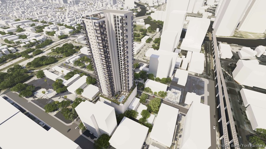 Westpine Partners reveals plan for apartment tower in Brickell area of Miami - South Florida Business Journal
