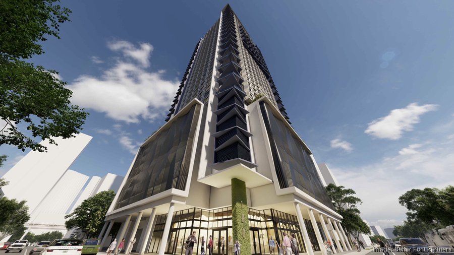 Westpine Partners reveals plan for apartment tower in Brickell area of Miami - South Florida Business Journal