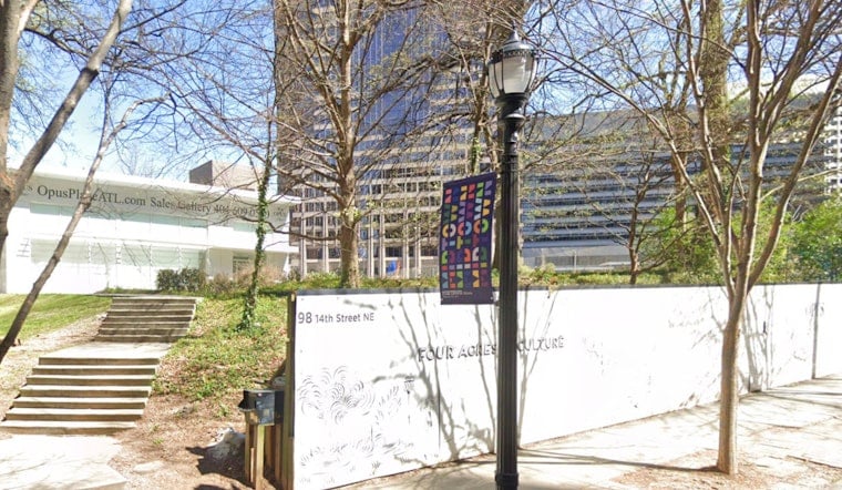 Midtown Atlanta Interim Park Underway at 98 14th Street